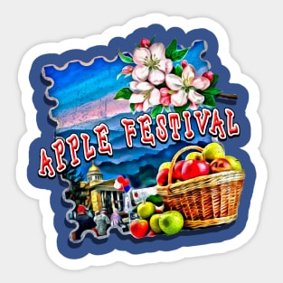 Apple Fest Sticker